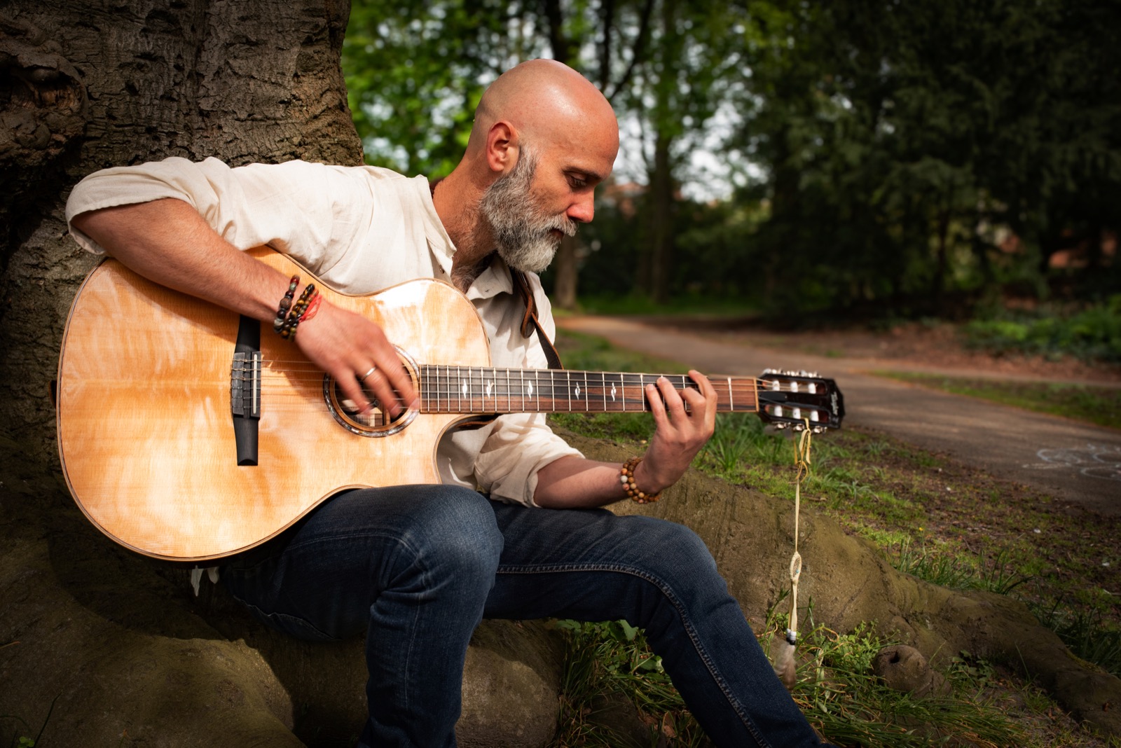 Derk de Geus press photo — Guitar — Park II